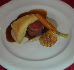 Paul Campbell's dish took the bronze medal