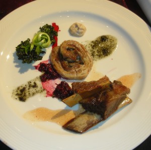 Silver - a trio of lamb from Chef Ricardo Rodriguez