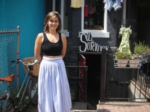 Lorena Agolli, brilliant cobbler and owner of Sole Survivor