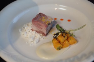 Blair Lebsack's dish took silver